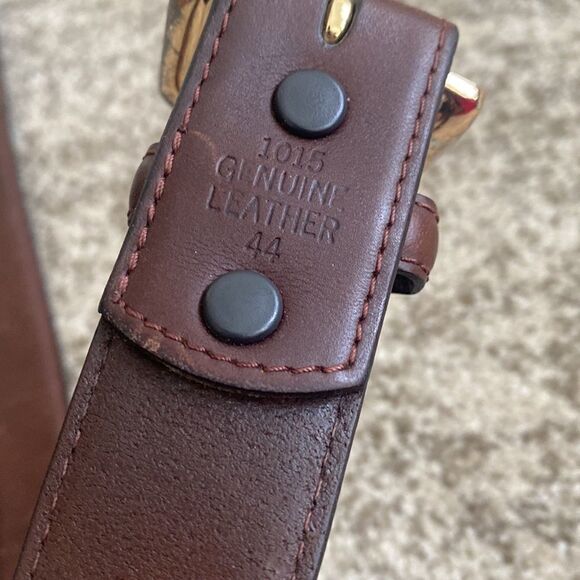 3D Western Leather Belt #1015 44 - Picture 4 of 5